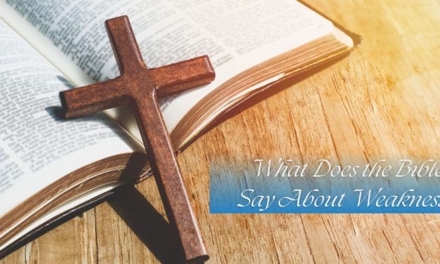 What Does the Bible Say About Weakness?