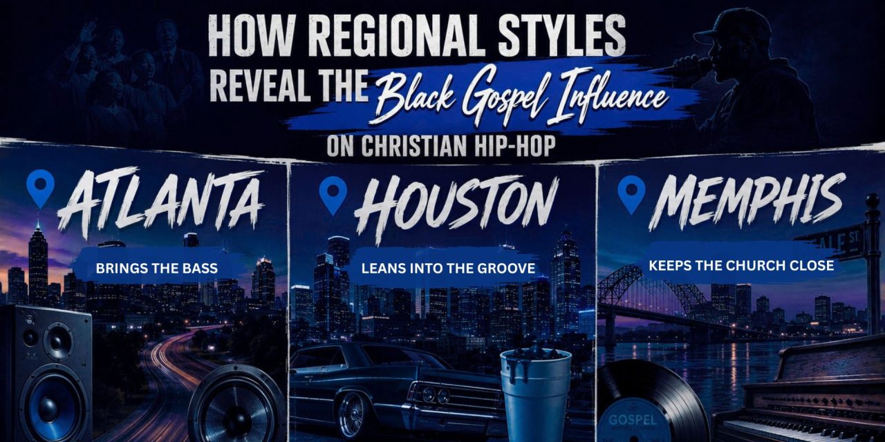 How Regional Styles Reveal the Black Gospel Influence on Christian Hip-Hop